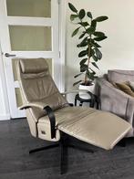 Prominent Elektrische Relaxfauteuil E100 Humberto Taupe L XL, Huis en Inrichting, Fauteuils, Ophalen of Verzenden, Zo goed als nieuw