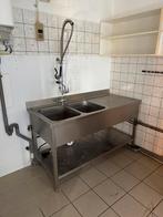 Rvs spoelbak met kraan, Huis en Inrichting, Ophalen