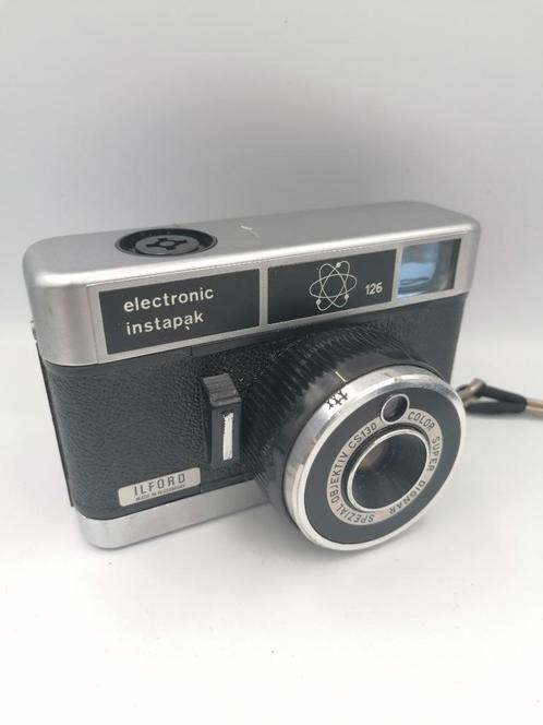 Rare Ilford electronic instapak 126 vintage analog camera, Audio, Tv en Foto, Fotocamera's Analoog, Gebruikt, Compact, Overige Merken