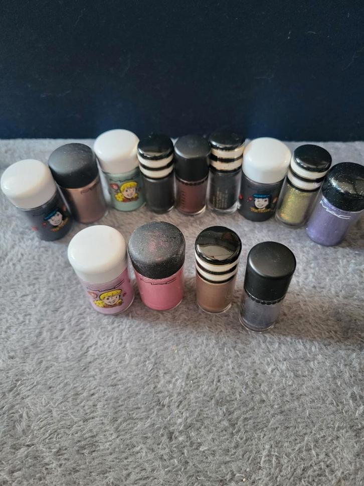 MAC Pigment & Glitter Set - 13 stuks!, Sieraden, Tassen en Uiterlijk, Uiterlijk | Cosmetica en Make-up, Zo goed als nieuw, Make-up