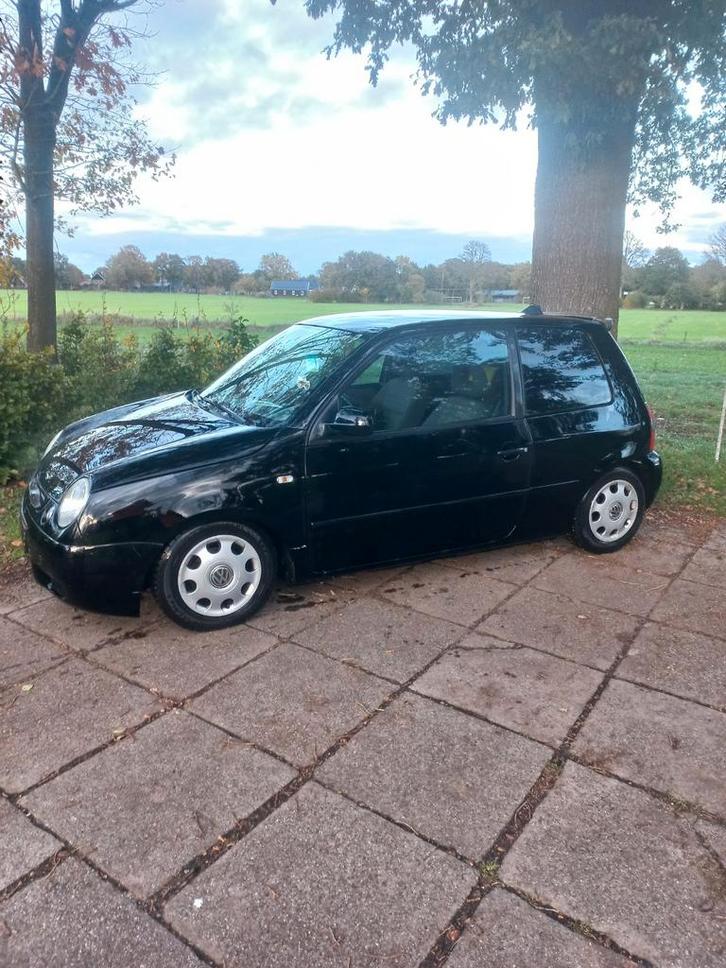 Volkswagen Lupo 1.4 44KW 2004 Zwart, Auto's, Volkswagen, Particulier, Lupo, Elektrische ramen, Benzine, C, Hatchback, Handgeschakeld
