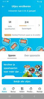 AH uitjes 14 volle spaarkaarten, Tickets en Kaartjes, Kortingsbon