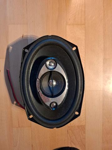 Kenwood KFC-M6944A 3-weg speakers, 450W, 110W RMS 2 stuks beschikbaar voor biedingen