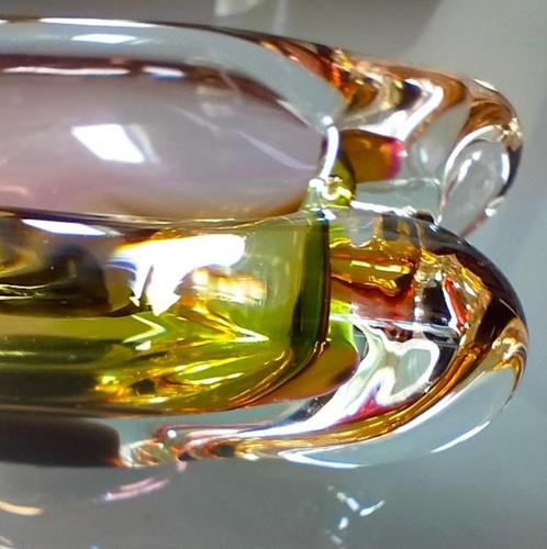 Mooi stukje glaskunst van Josef Rozinek van Novy Bor, Antiek en Kunst, Antiek | Glas en Kristal, Ophalen