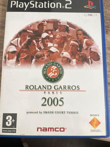 Roland Garros 2005 - PS2 beschikbaar voor biedingen