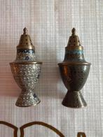 Set oosterse metalen kruiden-/wierookstrooiers, Antiek en Kunst, Ophalen of Verzenden