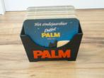 Bierviltjes houder Palm met 24 viltjes 10 x 10 cm, Ophalen of Verzenden, Zo goed als nieuw, Viltje(s), Palm