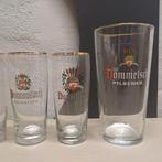 DOMMELSCH PILSENER GLAZEN., Ophalen of Verzenden, Zo goed als nieuw, Bierglas