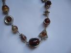 VINTAGE ARMBAND MET BARNSTEEN ?, Verzenden, Overige materialen, Armband