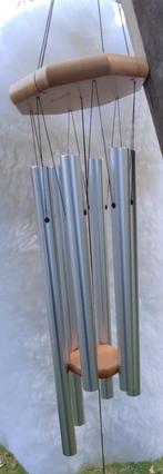 windgong, windorgel, 6 pijpen van 30 to 44 cm,  metaal, Ophalen of Verzenden