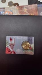 50 cent Vaticaan 2021 in coincard, Postzegels en Munten, Munten | Europa | Euromunten, Ophalen of Verzenden, Vaticaanstad, 50 cent