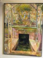 Schilderij van k. Werumeus Buning, Antiek en Kunst, Ophalen of Verzenden