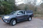 Toyota Hilux 2.4 D-4D-F Revo Xtra Cab 2018  – Keurige staat, Auto's, 2005 kg, Vierwielaandrijving, 149 pk, Zilver of Grijs