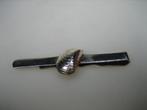 Antieke zilveren dasspeld met Zeeuwse Mossel ca. 1939, Verzenden, Zilver