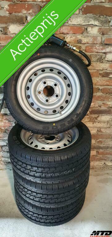 ️ AANBIEDING ️ nieuwe hogedrukband met velg 195-50-13, Auto diversen, Aanhangwagen-onderdelen, Nieuw, Ophalen