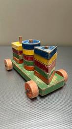 ADO stijl oud houten speelgoed in primaire kleuren, Ophalen of Verzenden