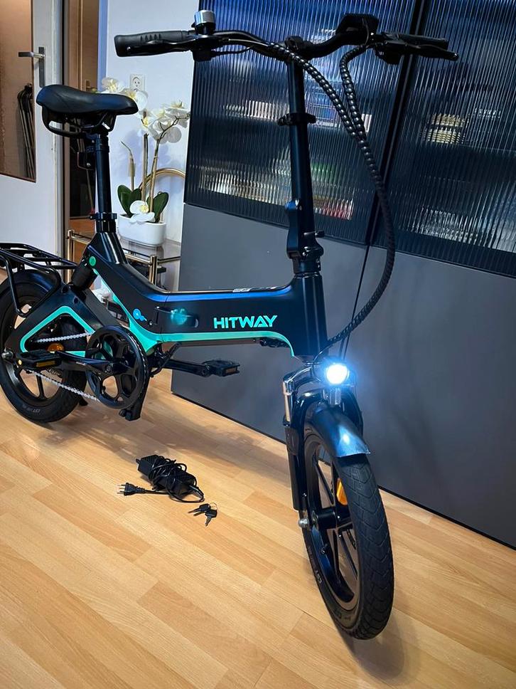Elektrische hitway BK2 25km/u in zeer goede staat, Fietsen en Brommers, Elektrische fietsen, Zo goed als nieuw, Overige merken