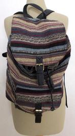 Leuke Aztec/ethnic/Ibiza/hippie look rugzak van MSK, Verzenden, Zo goed als nieuw, Bruin, Overige typen