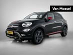 Fiat 500 X 1.4 Turbo MultiAir Lounge | Half leder | CC | Aut, Auto's, Gebruikt, 4 cilinders, Navigatiesysteem, Zwart