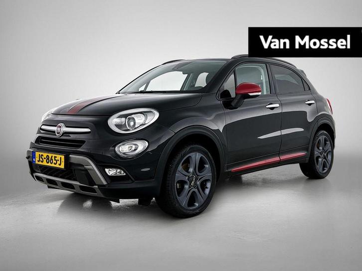 Fiat 500 X 1.4 Turbo MultiAir Lounge | Half leder | CC | Aut, Auto's, Fiat, Bedrijf, Te koop, 500X, ABS, Airbags, Airconditioning