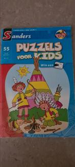 Sanders Puzzels voor kids, vanaf groep 4. Ongebruikt!, Ophalen of Verzenden, Minder dan 500 stukjes, Zo goed als nieuw, Puzzelboek