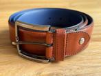 Floris van Bommel riem | 95 cm | bruin / cognac leer, 95 tot 105 cm, Bruin, Echt leder, Floris van Bommel