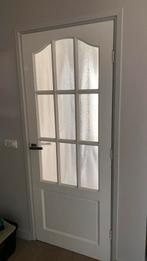 Hardhouten binnen deur 201cmx78cmx4cm.  2x links en rechts, Doe-het-zelf en Verbouw, Deuren en Horren, Ophalen of Verzenden, Zo goed als nieuw