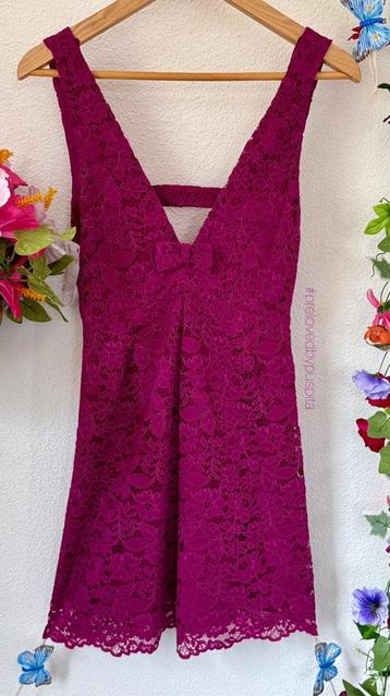 Zara Dress Fuchsia  Purple XS beschikbaar voor biedingen
