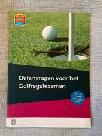 Oefenvragen voor het Golfregelexamen, Ophalen of Verzenden, Zo goed als nieuw
