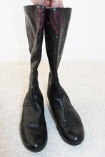 Prachtige Exclusieve Leren Durea Laarzen s27 (H7½/41) € 95,-, Kleding | Dames, Schoenen, Hoge laarzen, Durea, Zwart, Ophalen of Verzenden