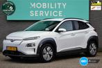 Hyundai Kona EV Premium 64 kWh SOH100% Clima ACC CarPlay Led, Gebruikt, 174 min, Wit, 204 pk