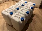 Zeer stevige witte jerrycans 25 liter UN gekeurd, Tuin en Terras, Regentonnen, Minder dan 75 liter, Ophalen, Zo goed als nieuw