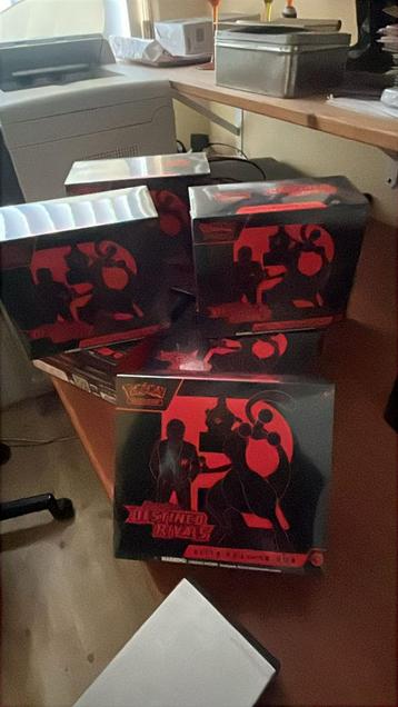 Pokemon Destined Rivals ETB (Elite Trainer Box) beschikbaar voor biedingen