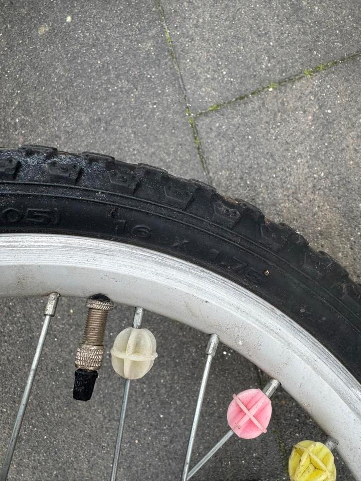 Leuke kinderfiets - 16 inch, Fietsen en Brommers, Fietsen | Meisjes, Gebruikt, 16 inch, Handrem, Ophalen of Verzenden