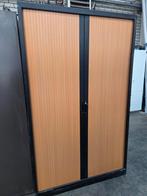 Archiefkast met roldeuren, Ophalen, Gebruikt, 100 tot 150 cm, Metaal