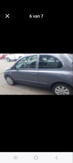 Nissan Micra 1.4 3Deur AUT 2007 Blauw, Auto's, 15 km/l, 40 €/maand, 4 cilinders, Blauw