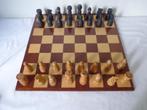 houten schaakspel, vintage, Hobby en Vrije tijd, Gezelschapsspellen | Bordspellen, Ophalen of Verzenden, Gebruikt