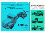 Scania Vabis LS76 truckfolder uit 1961, Boeken, Gelezen, Overige merken, Verzenden