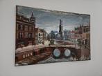 Modern 3D Schilderij Utrecht met Metaal, Ophalen
