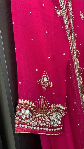 Prachtige Sari - Feestelijke Marokaanse/Indiase Kleding beschikbaar voor biedingen