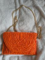 "Should I Go Straw Envelope Convertible Clutch Bag", Sieraden, Tassen en Uiterlijk, Ophalen of Verzenden, Zo goed als nieuw, Avondtasje