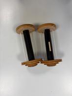 Twee Louet spoelen IrT snel met dikke schacht, Hobby en Vrije tijd, Spinnewielen en Spinnen, Verzenden, Gebruikt, Onderdelen en Toebehoren