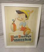 RKO Radio Pictures inc. poster Walt Disney,s Pinocchio, Overige typen, Gebruikt, Ophalen of Verzenden