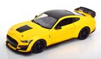 Ford Shelby Mustang GT500 202 Geel Metallic / Zwart 1-18 Mai, Tschuiten@hotmail.com, Auto, Nieuw, Ophalen of Verzenden