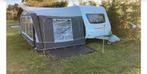 Dorema President De Luxe XL 280 Met aanbouw + slaaptent., Caravans en Kamperen, Voortenten en Luifels, Ophalen, Gebruikt