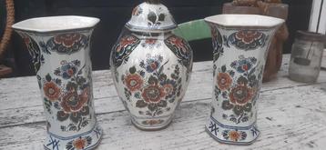 heel gaaf Delft Polychroom Kasstel Holland Handwerk  beschikbaar voor biedingen
