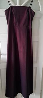 Avondjurk jurk Kerst lang A lijn bordeaux paars Mexx 40 zgan, Maat 38/40 (M), Galajurk, Mexx, Paars