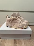Air Jordan 4 Retro White Canvas Maat 40, Kleding | Dames, Schoenen, Ophalen of Verzenden, Zo goed als nieuw, Wit, Sneakers of Gympen