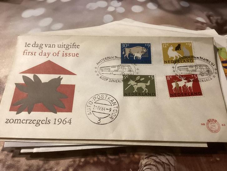 No7235 Afwijkend E63 Auto/postkantoor Amsterdam 21-4-, Postzegels en Munten, Postzegels | Eerstedagenveloppen, Onbeschreven, Nederland