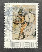 Persoonlijke postzegel Anton Piek met de muziek mee gest., Postzegels en Munten, Ophalen of Verzenden, Na 1940, Gestempeld